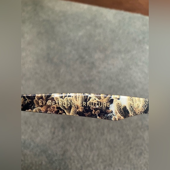 Vintage Retrosuperfuture Cactus Print Sunglasses - Picture 3 of 8
